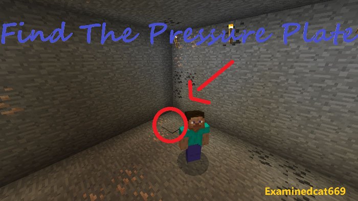 Find The Pressure Plate Map for MCPE