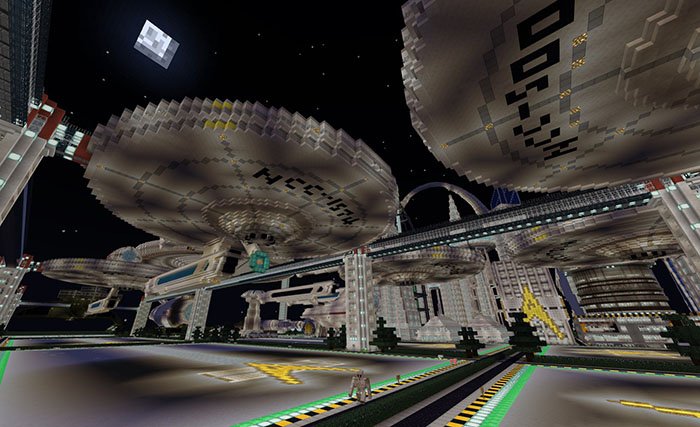 Download map Star Trek: Shipyards for Minecraft Bedrock Edition 1.5.3 for Android