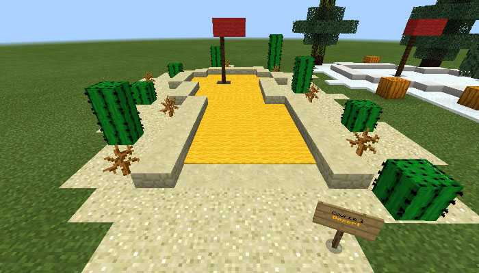 Download map Matt’s Minigolf: Biomes Edition for Minecraft Bedrock Edition 1.6.0 for Android