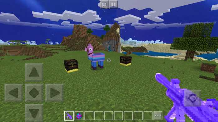 Download addon Fortnite for Minecraft Bedrock Edition 1.6.1 for Android