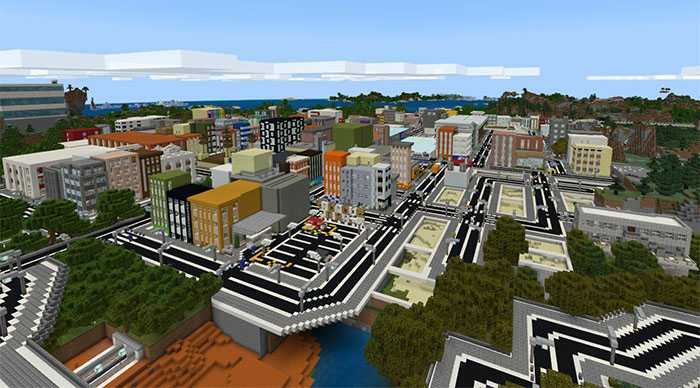 Download map Footscray for Minecraft Bedrock Edition 1.6.1 for Android