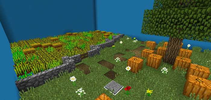 Download map Find The Button: Autumn Edition for Minecraft Bedrock Edition 1.6.1 for Android