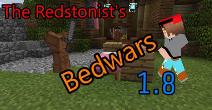 Download map The Redstonist Bedwars for Minecraft Bedrock Edition 1.6.1 for Android