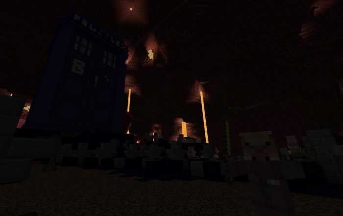 Download map Doctor Who Tardis for Minecraft Bedrock Edition 1.6.1 for Android