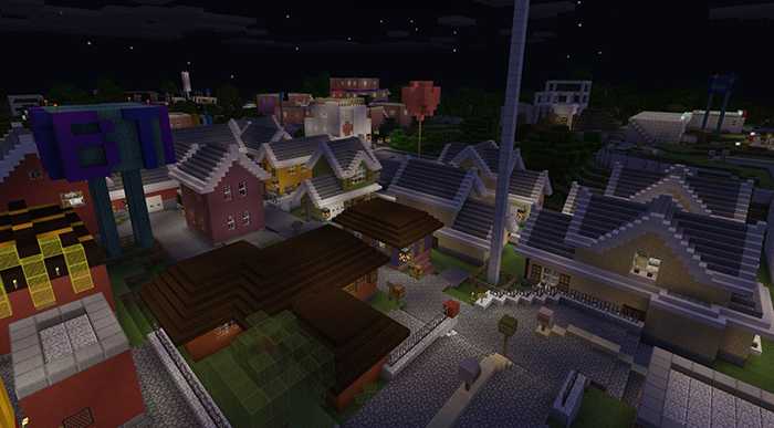 Download map Antoine City for Minecraft Bedrock Edition 1.7.0.9 beta for Android