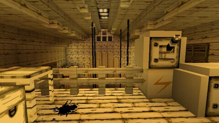 Download map Bendy Game Horror for Minecraft Bedrock Edition 1.6.1 for Android