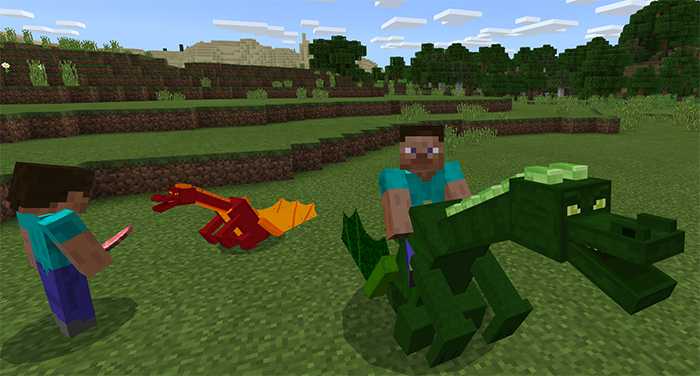 Download addon Dragon Mounts for Minecraft Bedrock Edition 1.6.1 for Android