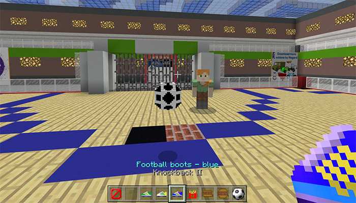 Download map Futsal for Minecraft Bedrock Edition 1.6.1 for Android
