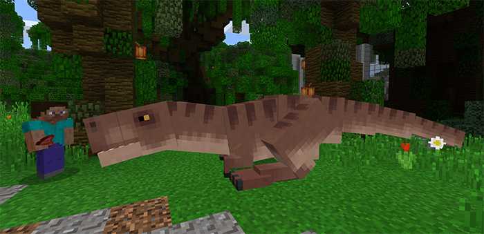 download addon T-Rex for Minecraft Bedrock Edition 1.8 for Android