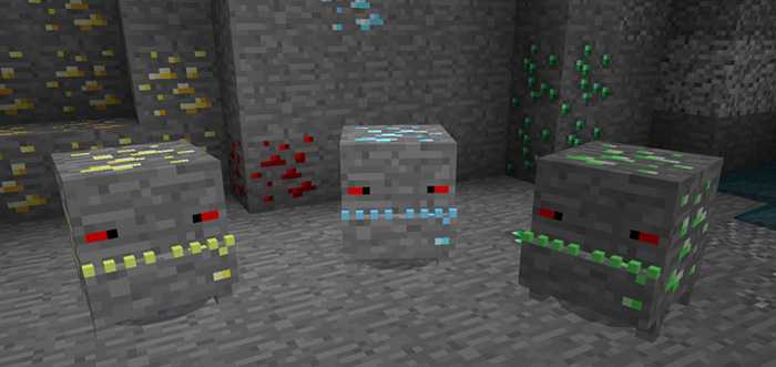 Download addon Ores Pets for Minecraft Bedrock Edition 1.8 for Android