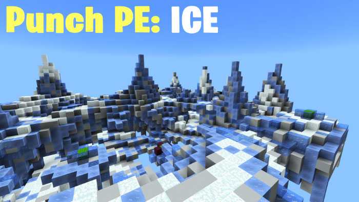 Map Sky Games Punch Pocket Edition: Ice (PvP-Minigame) 1.7