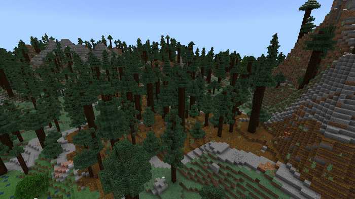 Download map The Mundane Mountain for Minecraft Bedrock Edition 1.7 for Android
