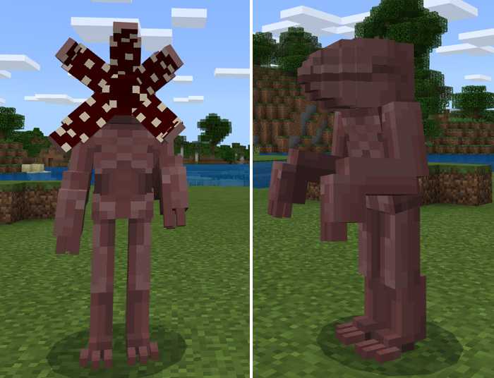 Download addon Demogorgon for Minecraft Bedrock Edition 1.8 for Android