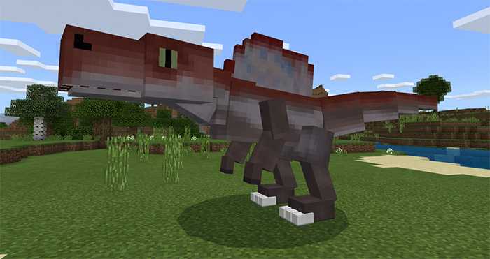 dinosaur addon