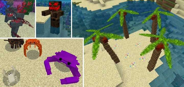 Download addon Biome: Project 0 for Minecraft Bedrock Edition 1.8 for Android