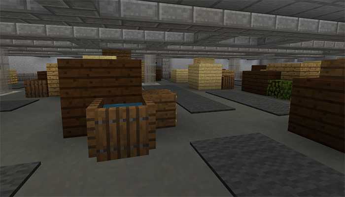 Download map Sky Games Bunker Brawl PvP for Minecraft Bedrock Edition 1.9 for Android