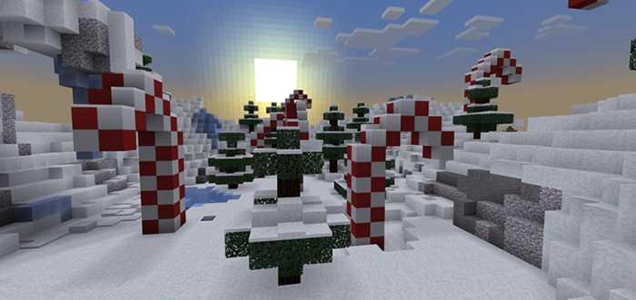 Map Find The Button Christmas 1.9