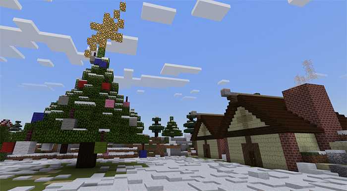 Download map Find The Button Christmas for Minecraft Bedrock Edition 1.9 for Android
