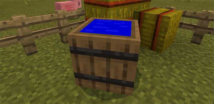 Download addon Barrel Block Function for Minecraft Bedrock Edition 1.9 for Android