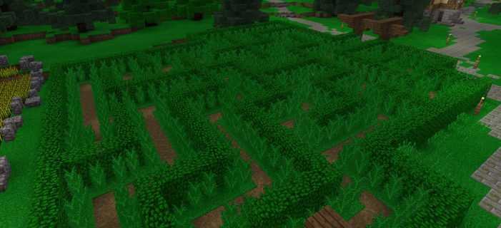 Download map Sky Games Countryside Maze for Minecraft Bedrock Edition 1.9 for Android