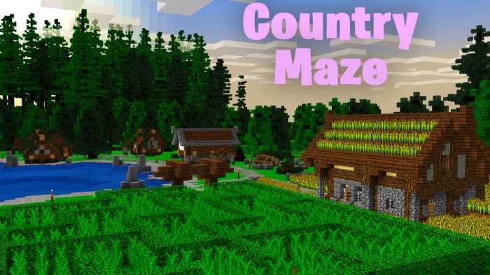Map Sky Games Countryside Maze 1.9