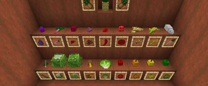 Download addon More Crops for Minecraft Bedrock Edition 1.9 for Android