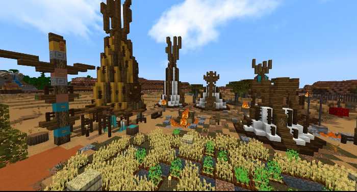 Download map Daphne Elaine’s Survival World for Minecraft Bedrock Edition 1.9 for Android