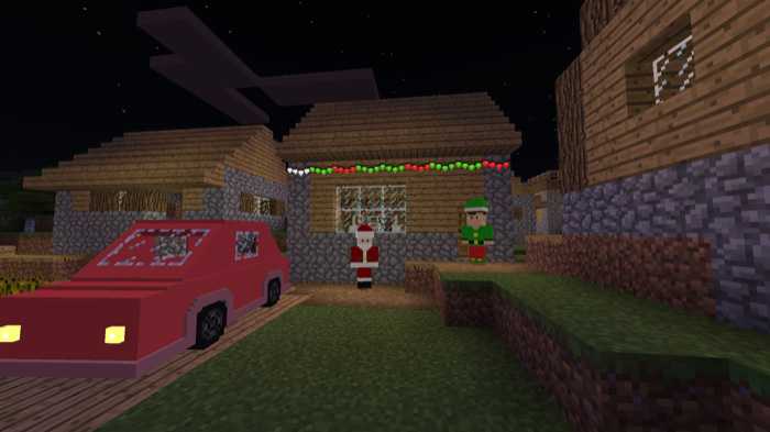 Download addon Winter Wonderland for Minecraft Bedrock Edition 1.9 for Android