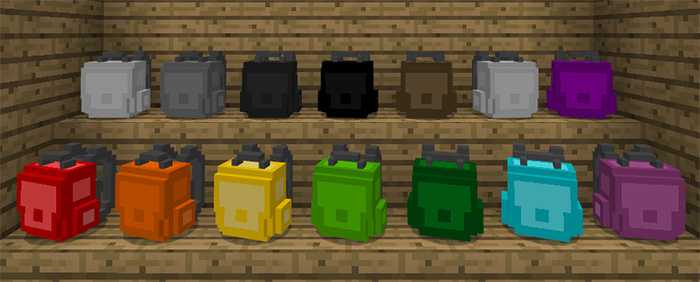 Download addon Vanilla Backpacks for Minecraft Bedrock Edition 1.9 for Android