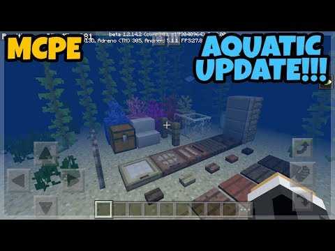 Download Minecraft Pe 1 3 0 Apk For Android Aquatic Update