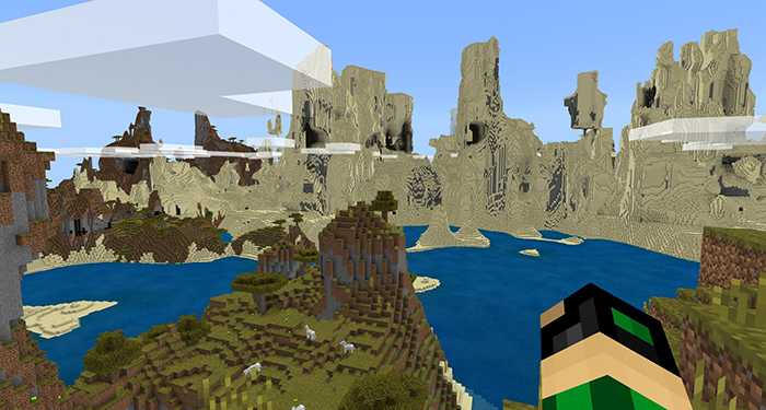 Download map Aphrodite Amplified Ported World for Minecraft Bedrock Edition 1.9 for Android