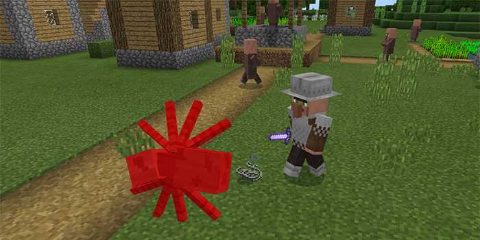Download addon Guard Villager for Minecraft Bedrock Edition 1.9 for Android