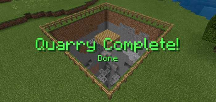 Addon Quarry Function (Data Pack) 1.8