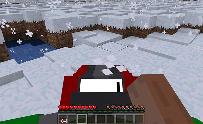 Download addon SnowMobile for Minecraft Bedrock Edition 1.8 for Android