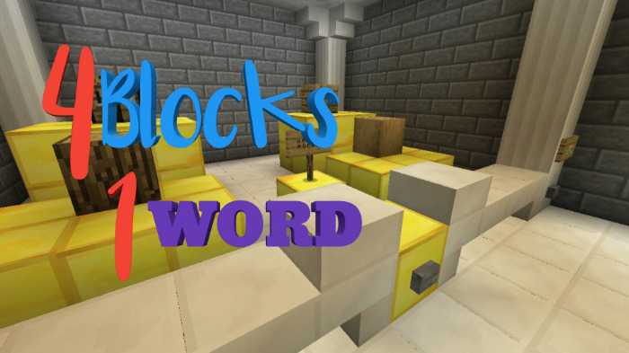 Map 4 Blocks 1 Word 1.9