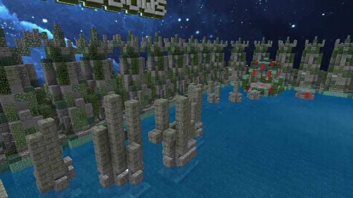 Download map Battle of Crossbows for Minecraft Bedrock Edition 1.9 for Android