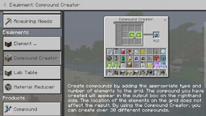 Download Resource Pack Chemistry Guide for Minecraft Bedrock Edition 1.9 for Android