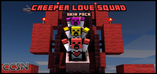 Skins Creeper Love Squad 1.9