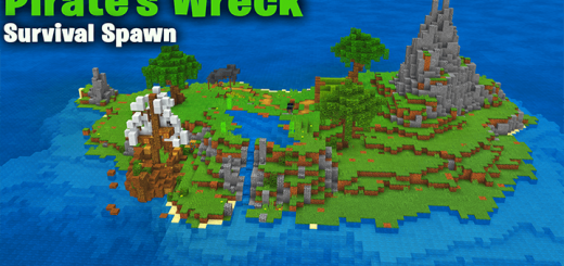 Map SkyGames Pirate’s Wreck Survival Spawn 1.9