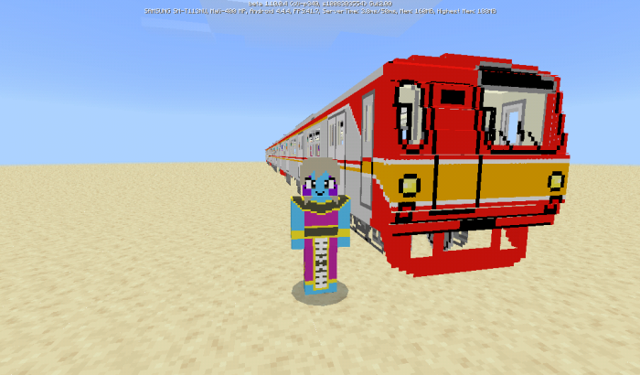 Download addon Tokyo Metro 6000 Series for Minecraft Bedrock Edition 1.10 for Android