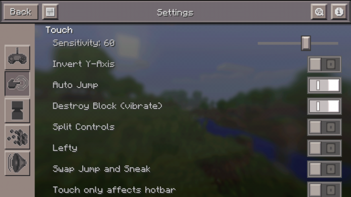 Download Texture Pack Old Days UI for Minecraft Bedrock Edition 1.10 for Android
