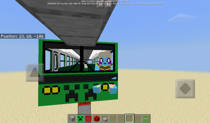 Download addon Monorail for Minecraft Bedrock Edition 1.10 for Android