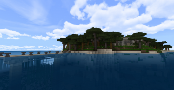 Map Modern Island Mansion (Commands) 1.10