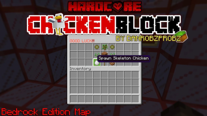 Map Hardcore ChickenBlock 1.10