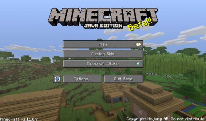 Texture Pack JavaUI (Beta v0.4) 1.10