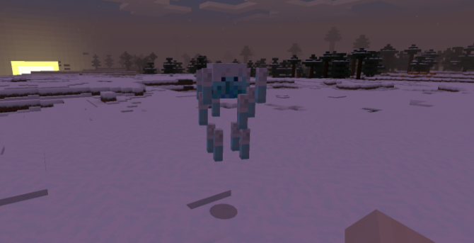 Addon Ice Mobs 1.10