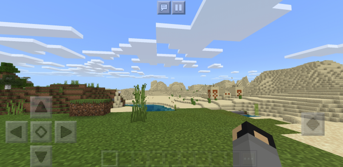 Seed Desert Temple & Village Right Near Spawn! for Minecraft Bedrock Edition 1.11 for Android