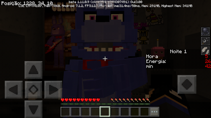 Download map Five Nights at Freddy’s for Minecraft Bedrock Edition 1.11