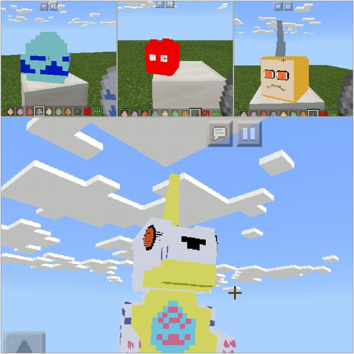 Download addon Digimon for Minecraft Bedrock Edition 1.11 for Android