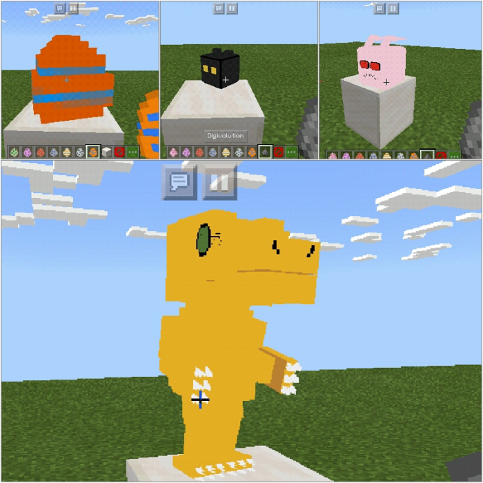 Download addon Digimon for Minecraft Bedrock Edition 1.11 for Android